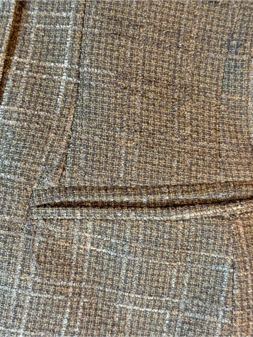 Vintage Christian Dior Women’s Jacket Green Tweed Wool Blend Blazer 80s 90s